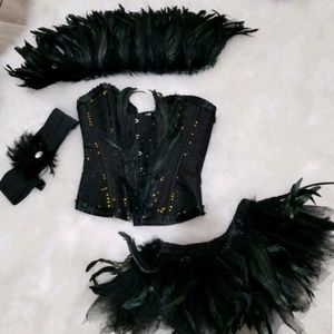 Fallen angel ,gothic angel halloween costume
